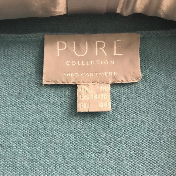 COPY - Pure Collection 100% Cashmere Cardigan - Picture 2 of 6
